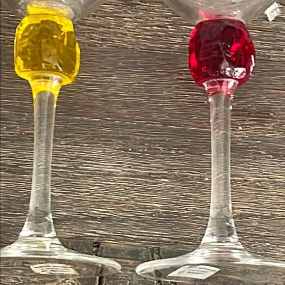 Arc France Colorful Glass Raw Gemstone Beautiful Unique VTG Riverside Studio PA - Picture 6 of 11
